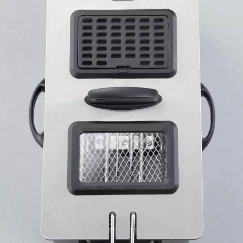 Deep fryer Severin FR 2431 Single 3 L 2000 W Stainless steel