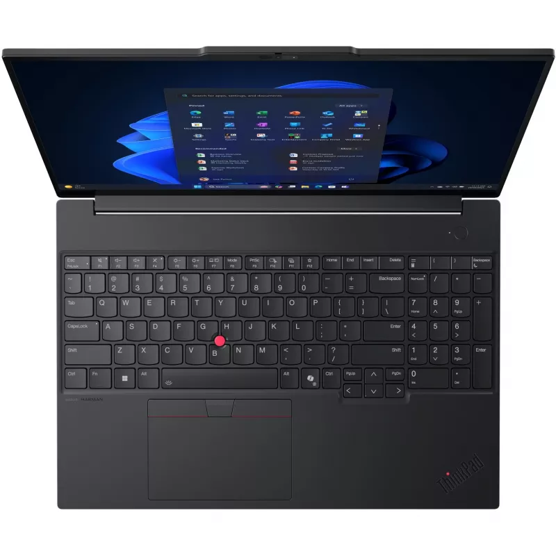 Lenovo ThinkPad E16 Gen 3 (AMD) AMD Ryzen™ 5 220 Laptop 40.6 cm (16 inch) WUXGA 32 GB DDR5-SDRAM 1 TB SSD Wi-Fi 6E (802.11ax) Windows 11 Pro German Black