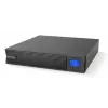 Uninterruptible Power Supply PowerWalker VFI 1000 ICR IoT, Online double-conversion, 1 kVA / 1000 W, 8x C13 outlets, LCD, rack/tower 2U, black
