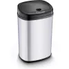 Trash can LAMART LT8021 stainless steel pedal, motion sensor, 30 L, 34×25×54 cm