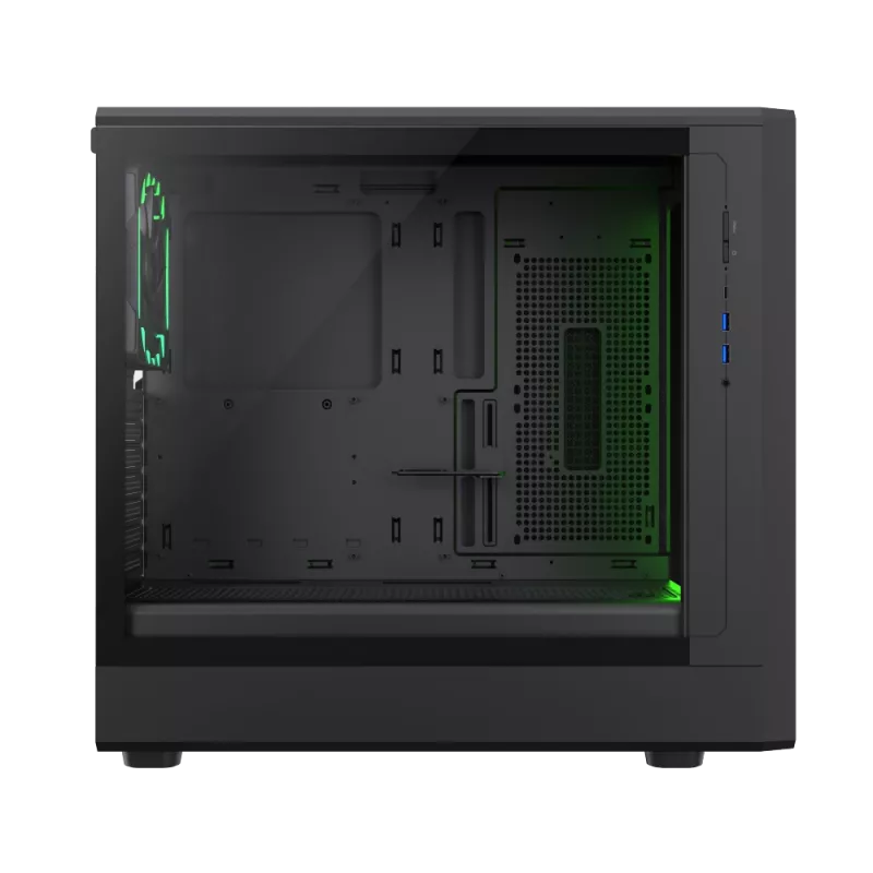 Gamemax Case | CLAW 460 BK | Black | Mid-Tower | Power supply included No