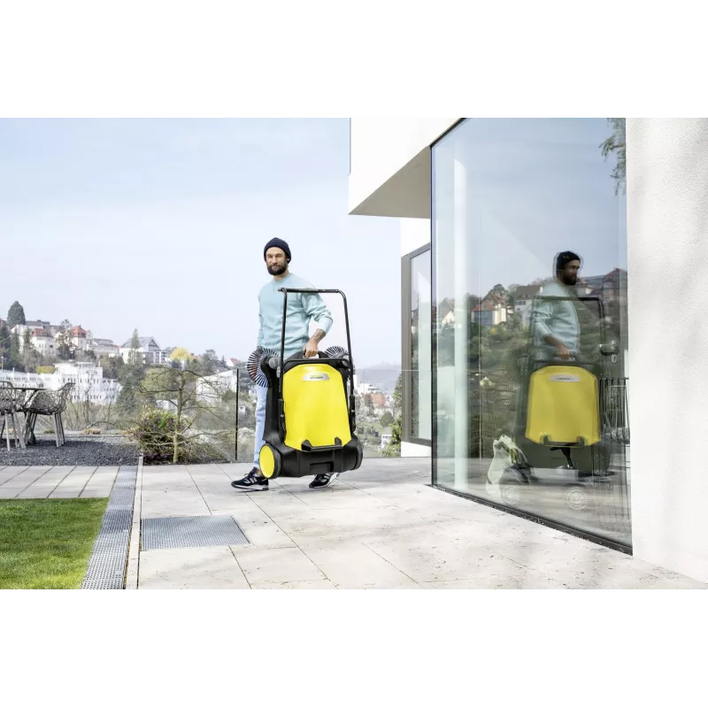 Kärcher S 6 Twin sweeper Black, Yellow