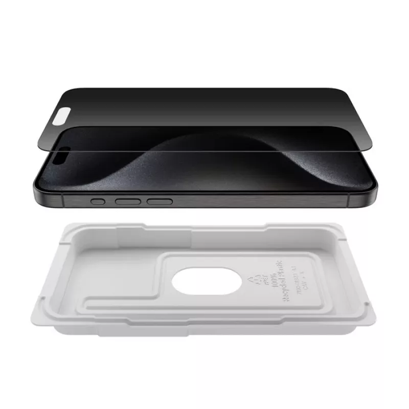 Screen Protector Belkin ScreenForce Apple iPhone 16 Pro Anti-bacterial Impact Scratch Resistant