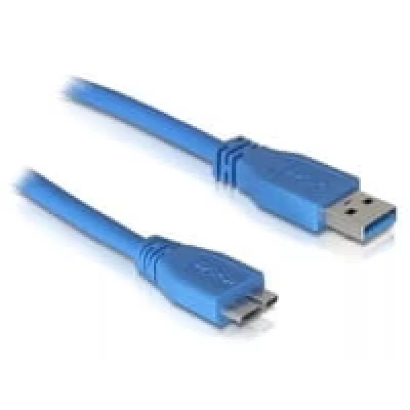 DeLOCK Micro USB 3.0 Cable 1M, USB A, 5 Gbit/s, Blue
