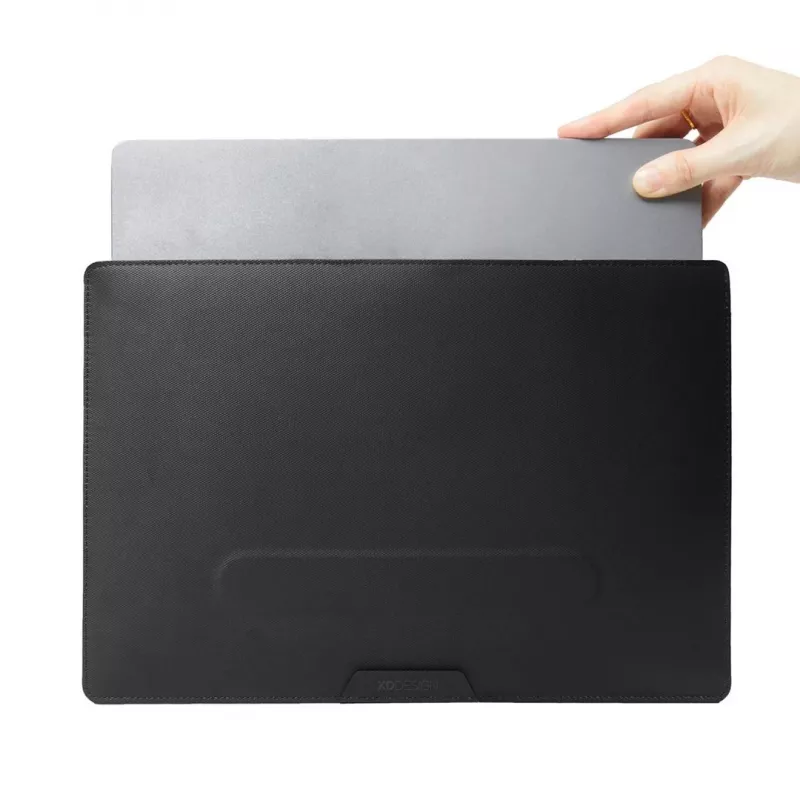 Laptop sleeve XDDESIGN P706.201 for 14 inch (35.6 cm) screens, Black, travel pouch, 414 g