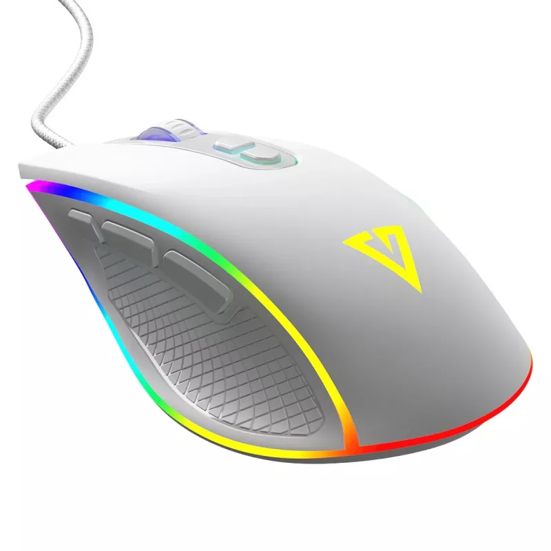 Wired optical mouse MODECOM Volcano Veles (white) — model M-MC-VELES-200
