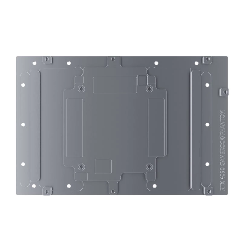 Backplate Alphacool 13463 Acrylic Aluminium Black 145.2mm