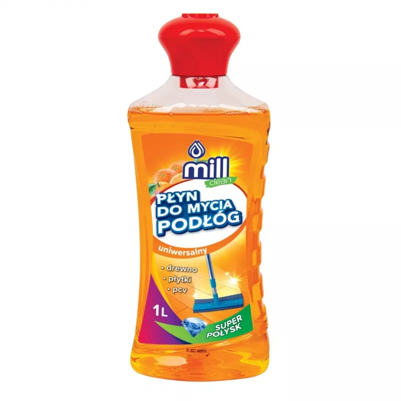Floor cleaning liquid Mill Clean Orange 1 L - Mill 1L floor cleaner (orange scent)