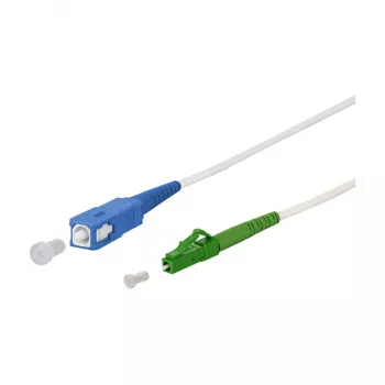 METZ CONNECT OpDAT Patch Cable SC UPC/LC APC OS2 white 151P7EOJA20E - Cable - Single-mode fibre (151P7EOJA20E)
