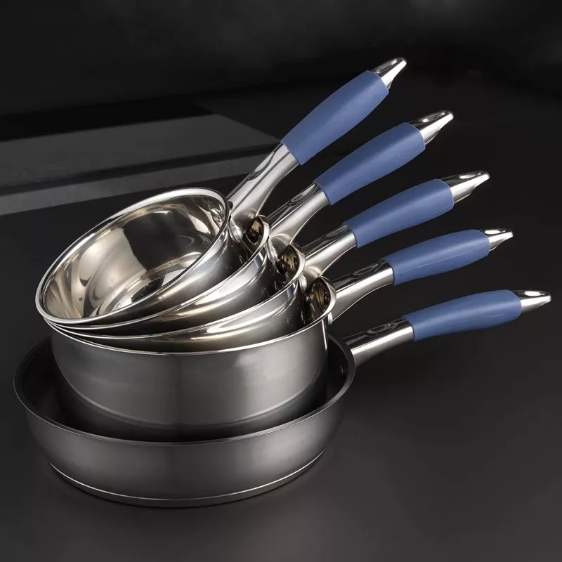 Cookware set Russell Hobbs RH01179EU, 5 pieces, blue
