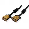 DVI Monitor Cable ROLINE GOLD 5m Model 11.04.5514