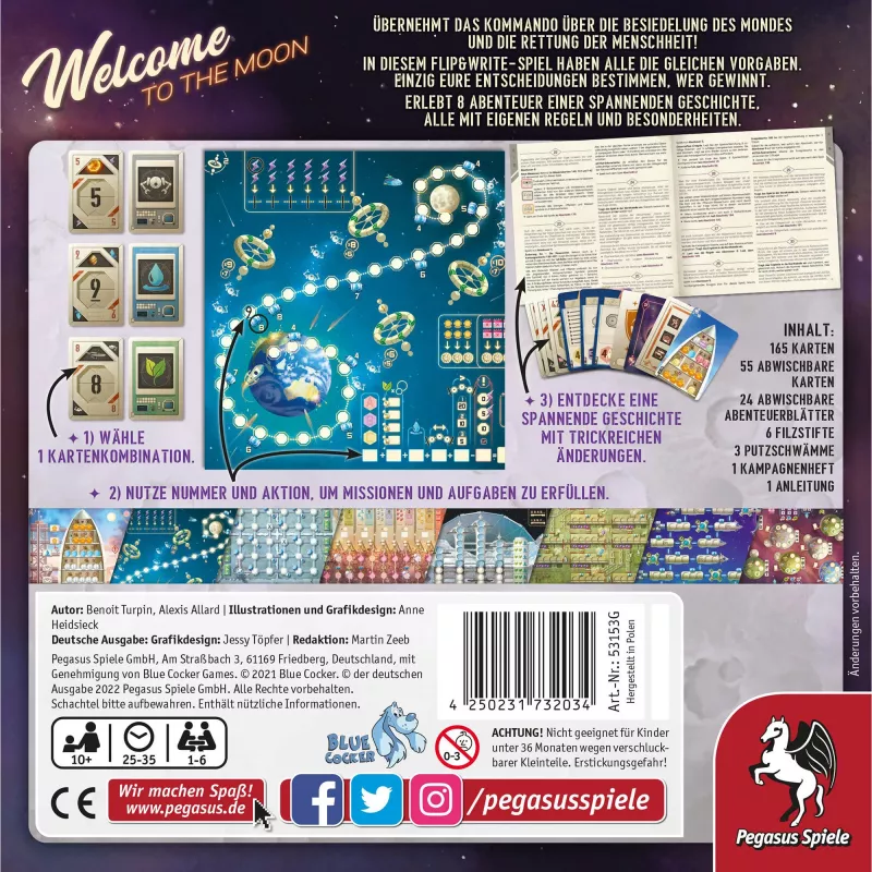 Welcome to the Moon, Board Game