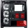 LC-Power Enclosure MidiTower 715B black USB3.2/Audio o.Power Supply SEAMLESS_X (LC-715B-ON)