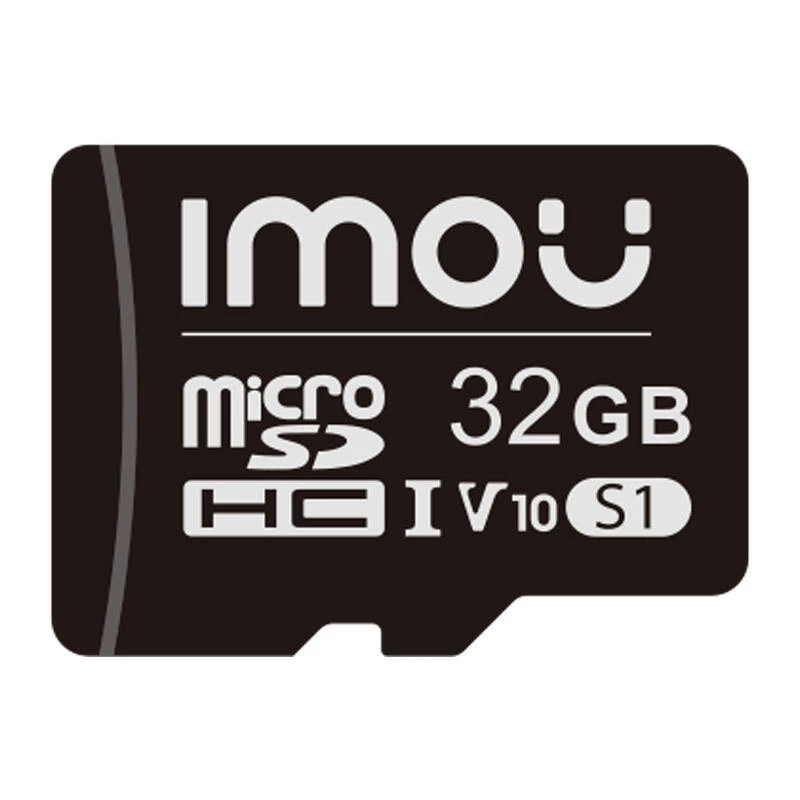 MicroSD memory card IMOU ST2-32-S1 32 GB — Class 10, 95 MB/s read, 25 MB/s write, U1/V10