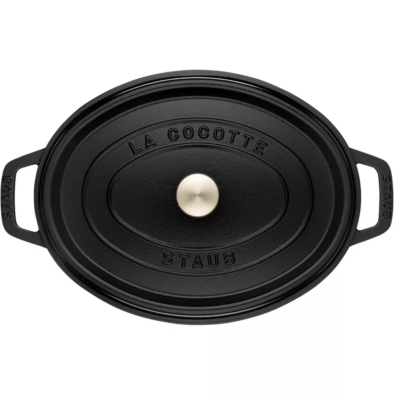 Roasting Pan Staub 40509-509-0 12 L Cast Iron Black