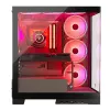 PC case MODECOM Volcano SPACE APEX ARGB Midi Tower, tempered glass, USB-C, supports ATX/microATX/Mini-ITX, GPU up to 430 mm, CPU cooler up to 180 mm
