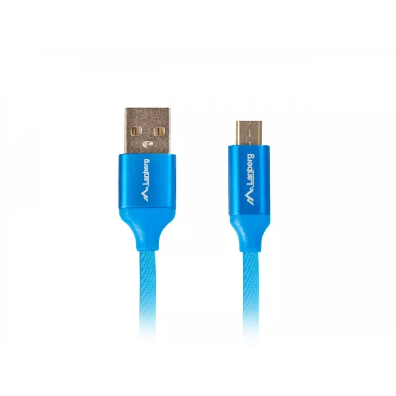 LANBERG CABLE USB 2.0 MICRO-B (M) - A (M) 1.8M QC