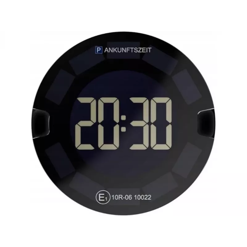 Electronic Parking Disc OOONO P-Disc No3 Black Touch Control