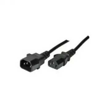 Cable ShiverPeaks 2.0m C13 - C14 Black 2m C14 coupler C13 coupler