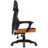 Gaming chair CANYON Wave MCH02 — mesh back, ergonomic design, black/orange