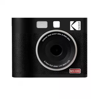Instant camera Kodak Mini Shot 3 Era — Black, 4Pass printing technology