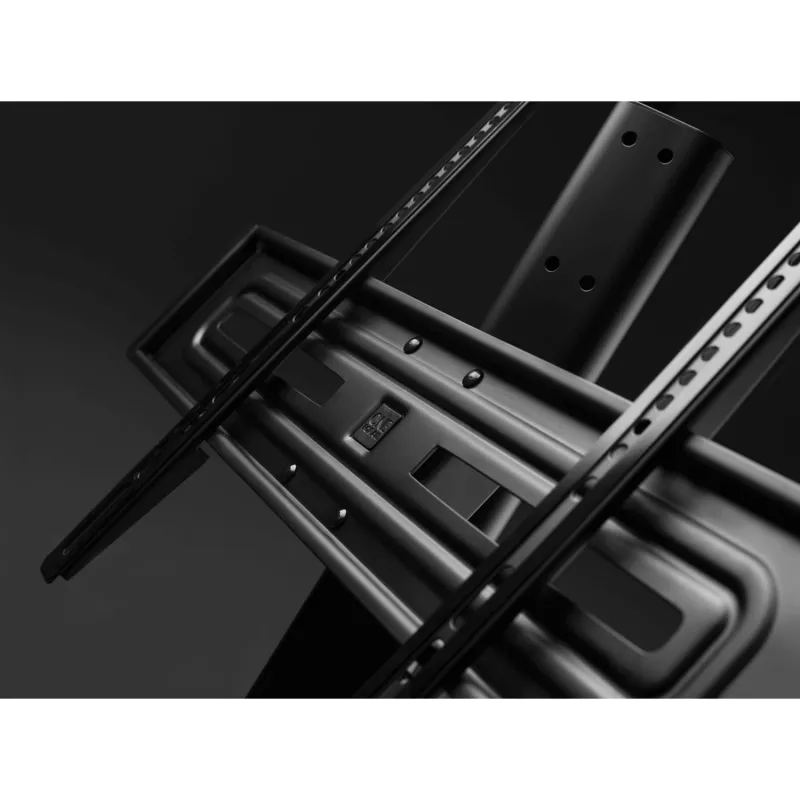 One For All desktop stand Base TV Holder SOLID – Suitable for all TV types of 32 to 65- LCD/LED/Plasma/OLED/QLED TVs – swivel (90°) tilt (15°) - Height Adjustable – VESA 60