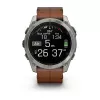 Garmin Fenix 8 3.56 cm (1.4) AMOLED 51 mm Digital 454 x 454 pixels Touchscreen Titanium Wi-Fi GPS (satellite)