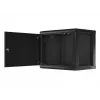 Wall mounted rack Lanberg WF01-6409-00B 9U Black