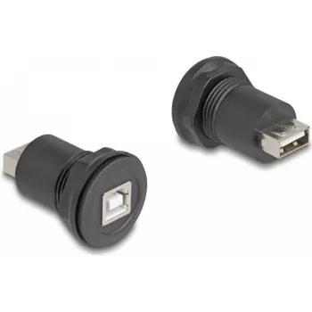 DeLOCK USB 2.0 Type-B to Type-A built-in connector black 66744