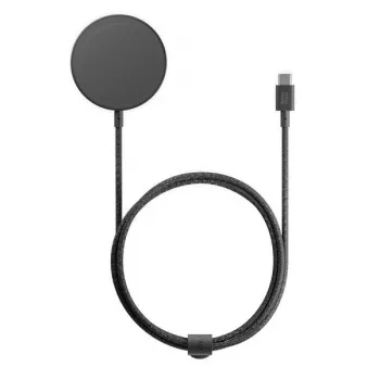 Wireless stand charger native union Snapstand Qi2 USB 1.5 m cable Black