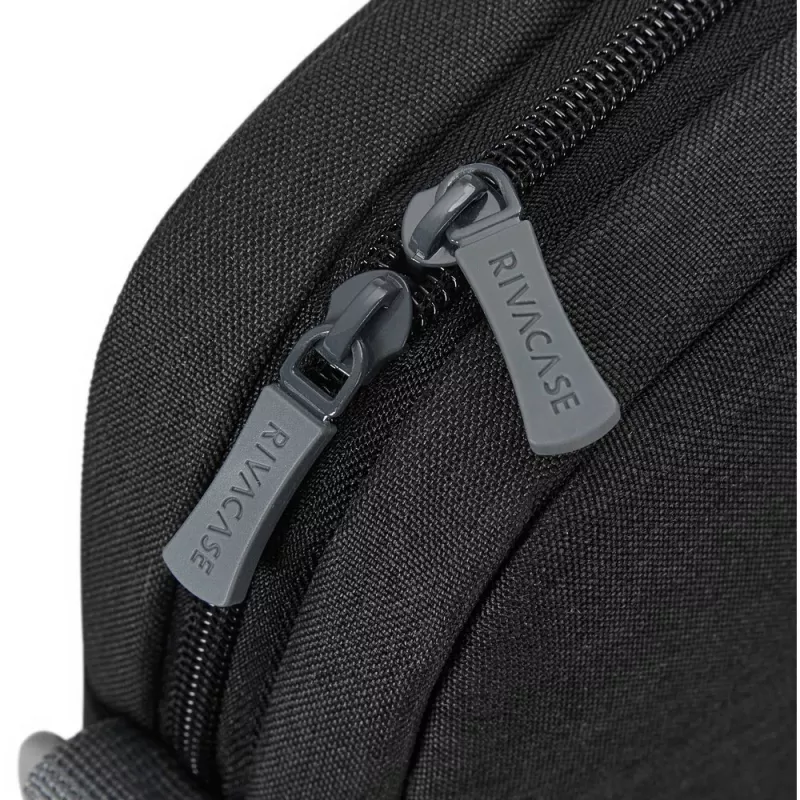 Laptop bag Rivacase Prater 14 inch Black 7522 — fits 14 inch laptops, slim protective sleeve