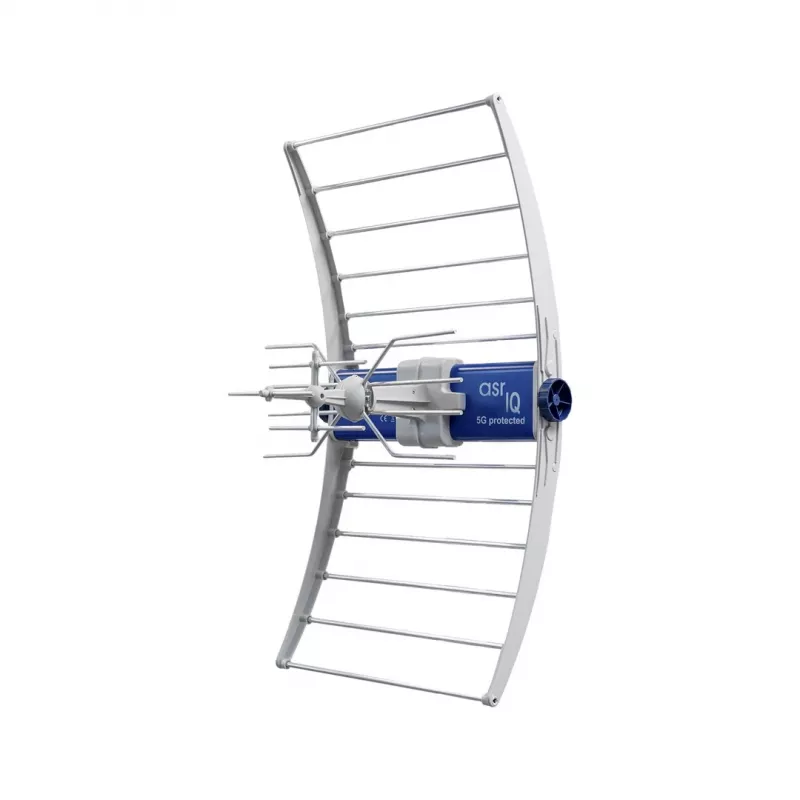 TV DVB‑T/T2 antenna ASR IQ 5G 700 PROTECTED 2023 with ZZA‑7 power supply by Telkom Telmor
