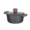 Kitchenware Resto Kitchenware Capella 2.6 L Round Black Wood