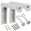 Maclean MC-923 Set of 2 hangers for projection screens, max. load 25KG (for set), steel