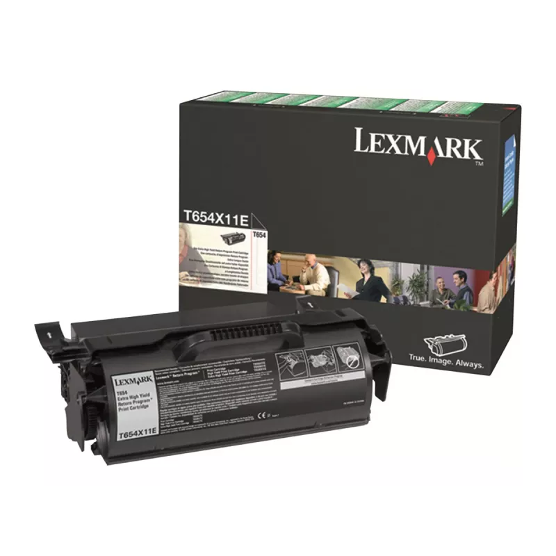 Toner Lexmark T654X11E 30000 pages Black