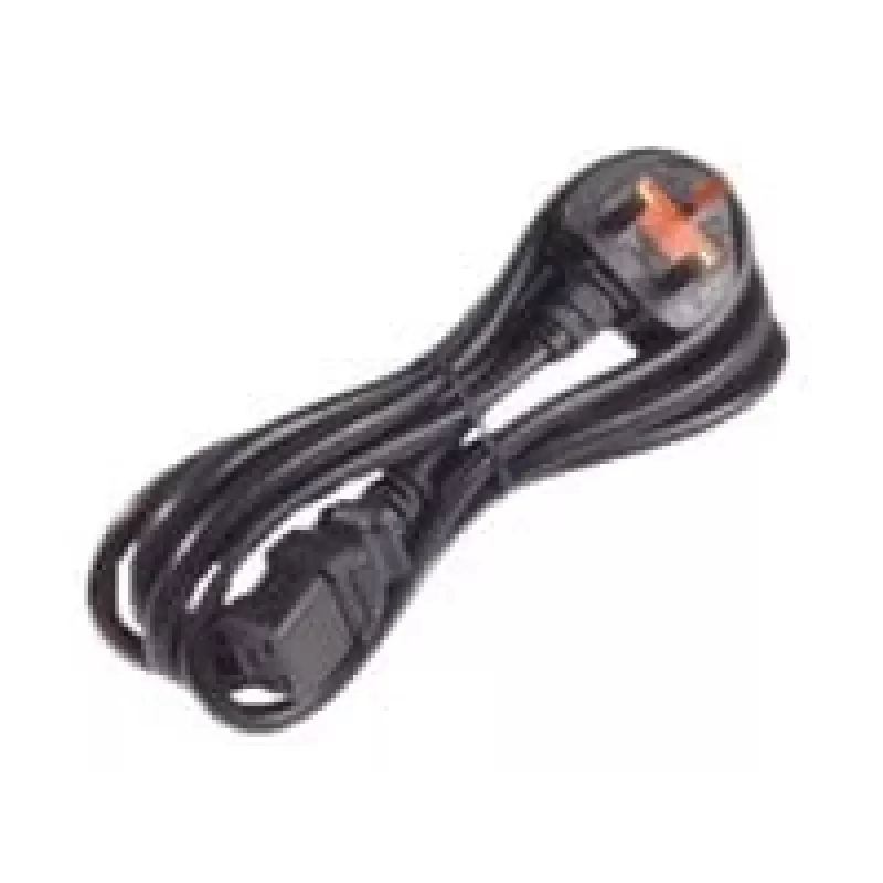APC AP9895 Power Cord, 16A 200-240V, C19 to UK Plug BS 1363A, 2.44 m, Black