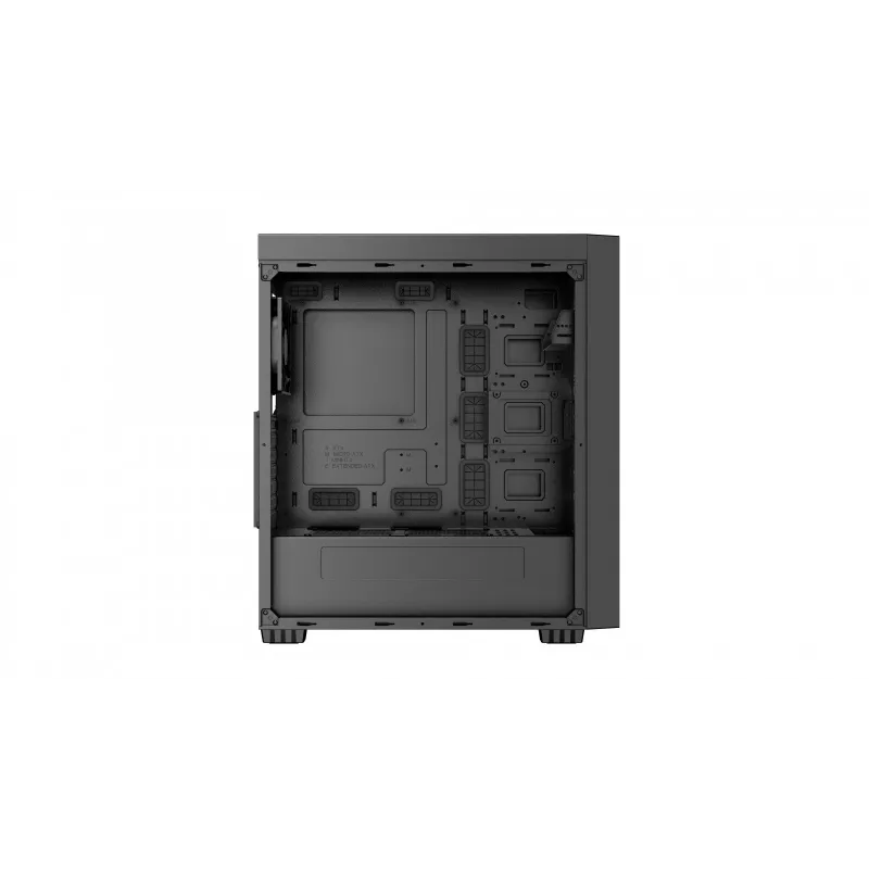 Gembird Fornax K500 ATX computer case, Midi Tower, Black