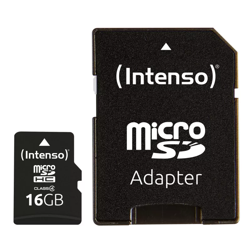 Memory Card Intenso 16GB MicroSDHC Class 4 3403470