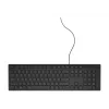Wired full-size keyboard Dell KB216 — QWERTY Nordic layout, black, USB