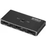 SpeaKa Professional HDMI 2.0 Slim KVM 2X1 USB2.0+IR, Black HDMI-Switch HDMI 3840 x 2160 Pixel (SP-13724436)