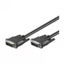 Wentronic Goobay DVI-D FullHD Cable Dual Link, Black, 5 m - DVI-D-Plug Dual-Link (24+1-Pin) > DVI-D-Plug Dual-Link (24+1-Pin) (68084)