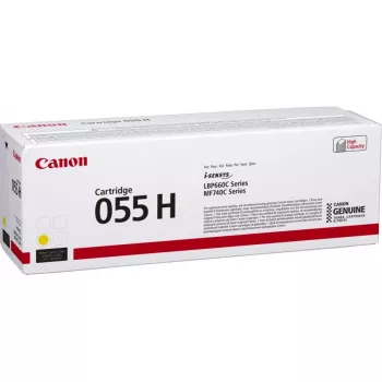 Toner Cartridge Canon CRG-055HY 5.9K Pages Yellow