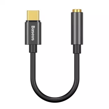 Cable Gender Changer Baseus CATL54-01 Type-C to 3.5mm Black