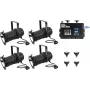 LED dimmer pack EUROLITE 20000696 dim2warm EDX-4 DMX RDM for PAR-30 spot control