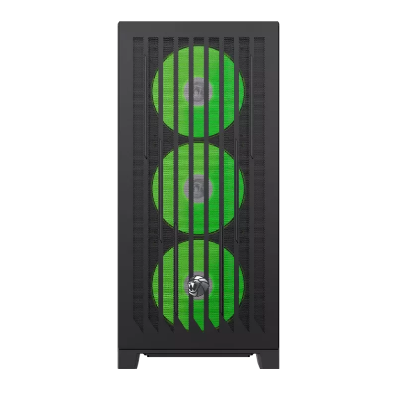 Gamemax Case | LEADER 2 BK | Black | E-ATX | Power supply included No
