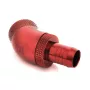 Computer cooling accessory BitsPower BP-DBR45R2II — brass rotary fitting, red