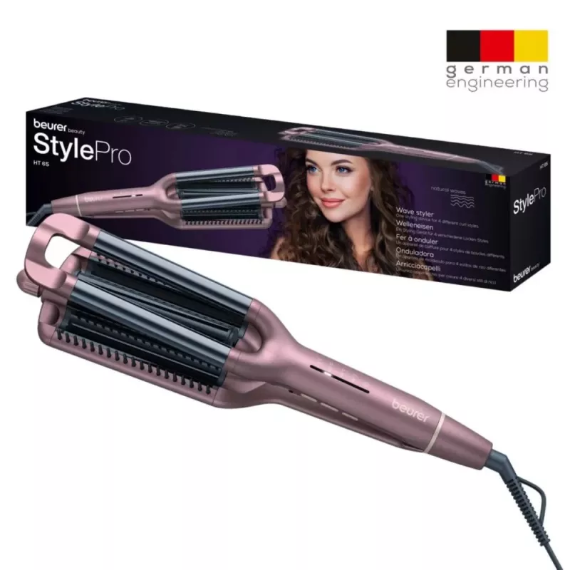 Hair styler Beurer HT65 2-in-1 curling and straightening tool, model HT65