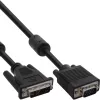 InLine DVI-A Cable 12+5 male / 15 Pin HD male VGA 2m