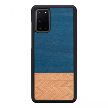 Phone case Man and Wood Galaxy S20+ denim black — protective cover for Samsung Galaxy S20+