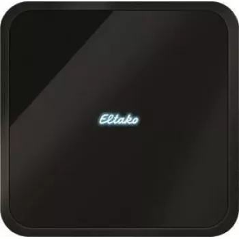 Smart home central unit Eltako Safe 5 — black, LAN and WLAN connectivity